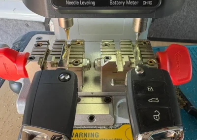 Automated computerised vehicle key cutting for spare car keys in Bideford