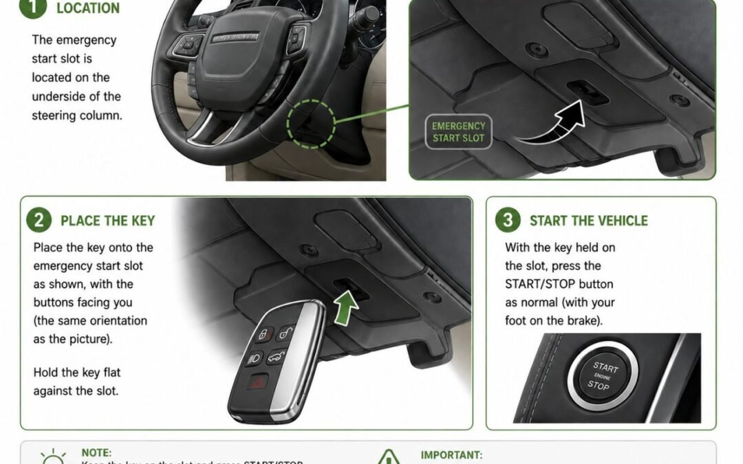 Emergency Key Start Slot Guide | Start Your Car Even With a Dead Key Battery