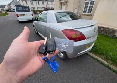 door locked opened and new key provided by keysmart car keys in fremington